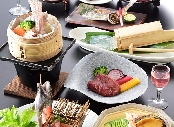 【Tokushima  Gourmet】徳島の山＆海の幸　阿波プレミアムプラン♪Ａ5阿波牛